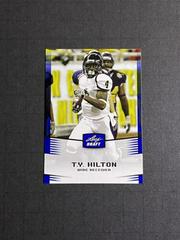 T.Y. Hilton [Blue Border] #46 Football Cards 2012 Leaf Draft Prices