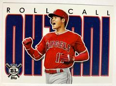 Shohei Ohtani #RC-25 Baseball Cards 2020 Topps Big League Roll Call Prices