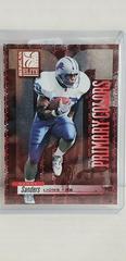 Barry Sanders Football Cards 2001 Panini Donruss Elite Primary Colors Prices