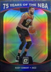 Rudy Gobert #35 Basketball Cards 2021 Panini Prizm 75 Years of NBA Optic Prices