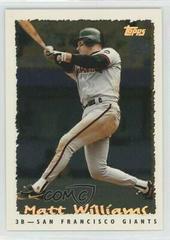 Matt Williams Baseball Cards 1995 Topps Cyberstats Prices