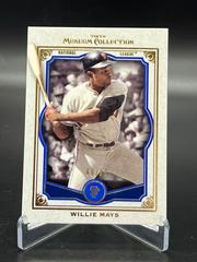 Willie Mays [Blue] #100 Baseball Cards 2013 Topps Museum Collection Prices