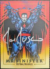 Mr. Sinister [Autograph] Marvel 1992 Masterpieces Prices