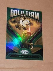 Lamar Jackson [Green] #GT-5 Football Cards 2022 Panini Certified Gold Team Prices