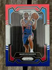 Marcus Sasser [Red White Blue] #174 Basketball Cards 2023 Panini Prizm Prices