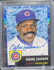 Andre Dawson [Toile Cream Blue] #CPA-AD Baseball Cards 2022 Topps Chrome Platinum Anniversary Autographs Prices
