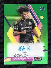 Jacen Russell-Rowe [Neon Green Refractor] #A-JR Soccer Cards 2023 Finest MLS Autograph Prices