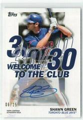 Shawn Green Baseball Cards 2023 Topps Welcome to the Club Autographs Prices