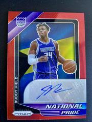 Buddy Hield [Red] Basketball Cards 2020 Panini Chronicles National Pride Signatures Prices