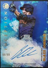Blaze Jordan [Blue] #PA-BJ Baseball Cards 2021 Bowman Inception Autographs Prices