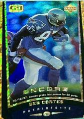 Ben Coates [Gold F, X] #97 Football Cards 1998 Upper Deck Encore Prices