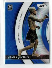 Charles Oliveira [Blue] #3 Ufc Cards 2022 Panini Donruss Optic UFC Star Gazing Prices