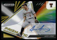 Jace Jung [Autograph Gold] #PZ-JJ Baseball Cards 2022 Panini Prizm Draft Picks Prizmatic Prices
