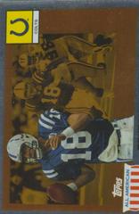 Peyton Manning [Foil Gold] #55 Football Cards 2003 Topps All American Prices