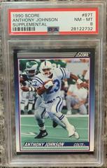 Anthony Johnson Football Cards 1990 Panini Score Supplemental Prices