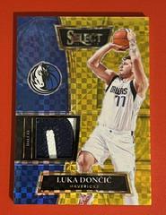 Luka Doncic [Gold Prizm] Basketball Cards 2021 Panini Select Selective Swatches Prices