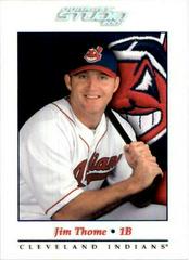 Jim Thome Baseball Cards 2001 Studio Prices