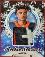 Tank Dell #HS-TDE Football Cards 2023 Panini Donruss Rookie Holiday Sweater Prices