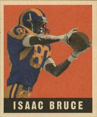 Isaac Bruce #11 Football Cards 1997 Leaf Reproductions Prices