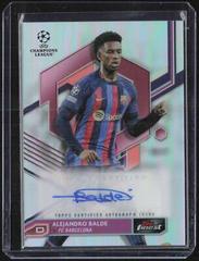 Ansu Fati Soccer Cards 2022 Topps Finest UEFA Club Competitions Autographs Prices
