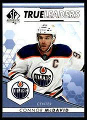 Connor McDavid [Blue] #TL-9 Hockey Cards 2022 SP Authentic True Leaders Prices
