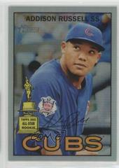 Addison Russell [Chrome Refractor] #437 Baseball Cards 2016 Topps Heritage Prices