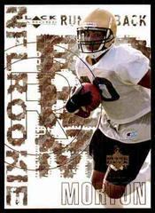 Chad Morton [Gold] Football Cards 2000 Upper Deck Black Diamond Prices