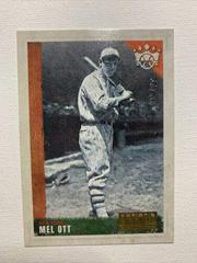 Mel Ott [Artist Proof Gold] #105 Baseball Cards 2022 Panini Diamond Kings Prices