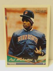 Pat Mahomes #43 Baseball Cards 1994 Topps Gold Prices