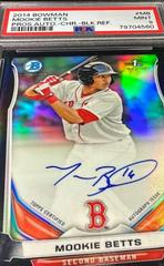 Mookie Betts [Chrome Black Refractor] #MB Baseball Cards 2014 Bowman Prospect Autograph Prices