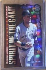 Derek Jeter [Silver Press Proof] #404 Baseball Cards 1998 Donruss Prices