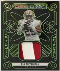 Eli Mitchell [Green] #AM-EMI Football Cards 2022 Panini Obsidian Atomic Material Prices