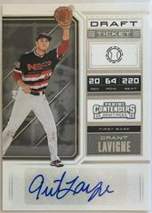 Grant Lavigne Baseball Cards 2018 Panini Contenders Draft Picks Ticket Autographs Prices