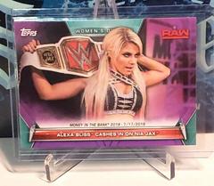 Alexa Bliss Cashes in On Nia Jax [Purple] #79 Wrestling Cards 2019 Topps WWE Women's Division Prices