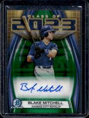 Blake Mitchell [Green] Baseball Cards 2023 Bowman Draft Class of Autographs Prices