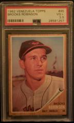 Brooks Robinson #45 Baseball Cards 1962 Venezuela Topps Prices