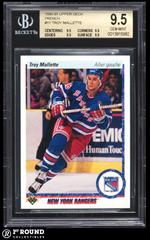 Troy Mallette #11 Hockey Cards 1990 Upper Deck French Prices