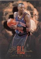 John Wallace #15 Basketball Cards 1996 Ultra All Rookies Prices