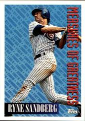 Ryne Sandberg #602 Baseball Cards 1994 Topps Bilingual Prices
