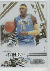 Carmelo Anthony [Longevity] Basketball Cards 2009 Panini Rookies & Stars Prices