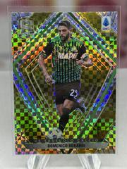 Domenico Berardi [Gold Power NA] #1 Soccer Cards 2020 Panini Chronicles Spectra Serie A Prices