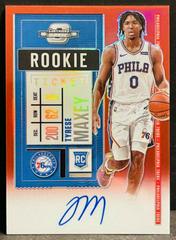 Tyrese Maxey [Autograph Red] #120 Basketball Cards 2020 Panini Contenders Optic Prices
