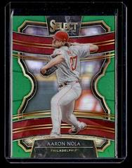 Aaron Nola [Green] #88 Baseball Cards 2020 Panini Select Prices