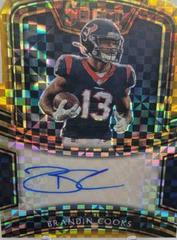 Brandin Cooks [Gold Prizm Die-Cut] Football Cards 2020 Panini Select Signatures Prices