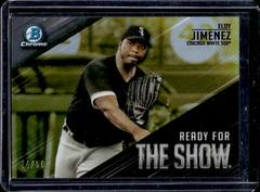 Eloy Jimenez [Gold Refractor] #RFTS-20 Baseball Cards 2019 Bowman Chrome Ready for the Show Prices