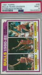 Bulls Team Leaders: R.Theus, A.Gilmore Basketball Cards 1981 Topps Prices