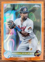 Jordan Walker [Orange Lava Refractor] #PDC-112 Baseball Cards 2022 Topps Pro Debut Chrome Prices