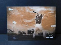 Mike Trout [Sepia] #1A Baseball Cards 2019 Topps on Demand Black and White Prices