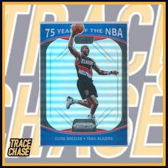 Clyde Drexler Basketball Cards 2021 Panini Donruss Optic 75 Years of the NBA Prices