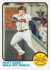 Austin Riley #205 Baseball Cards 2022 Topps Heritage Prices